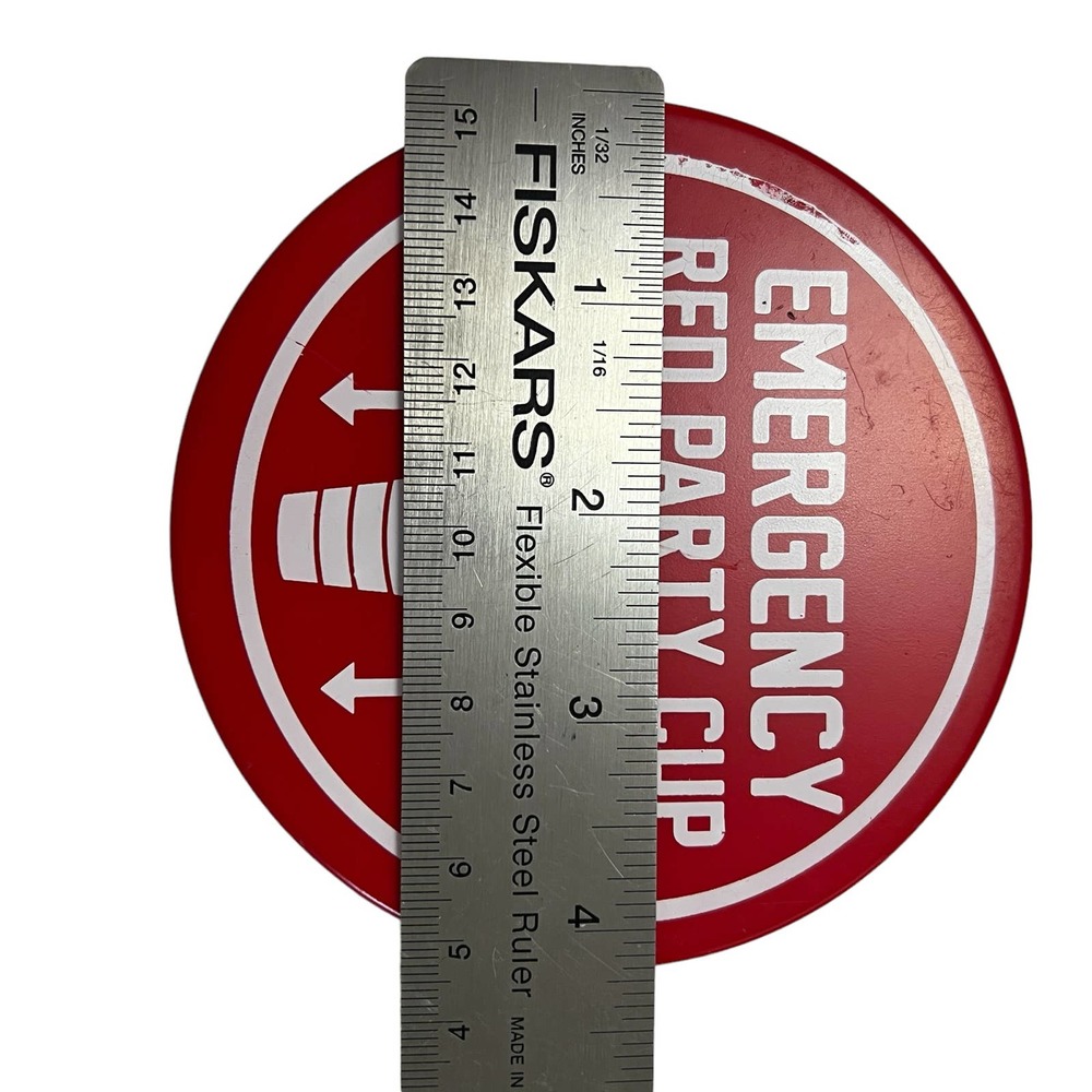 BigMouth Inc. Emergency Red Party Cup. - Picture 12 of 13
